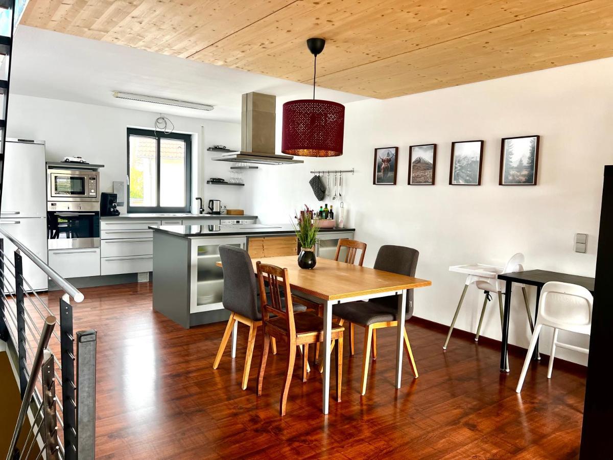 Mopa - Stylisch Wohnen Zwischen Alb Und Legoland Villa Leipheim Buitenkant foto